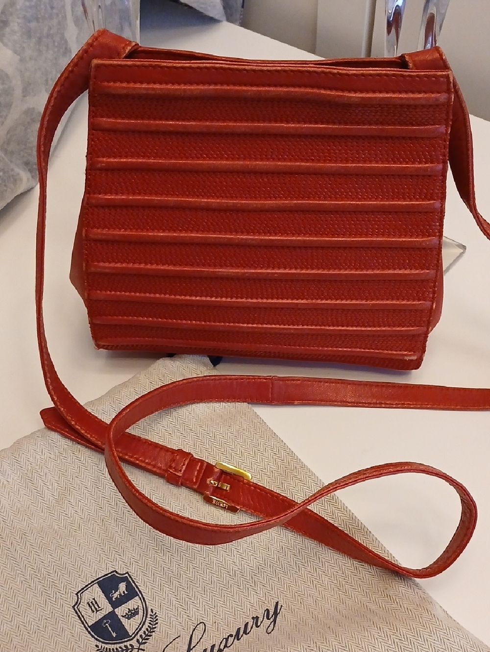 Loewe Red Crossbody